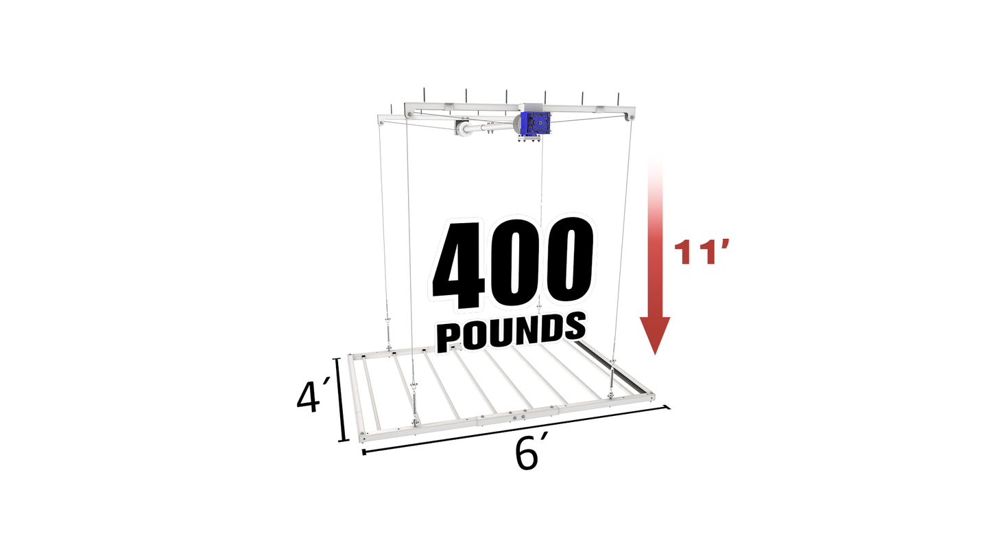 4’X6′ E-Z Lift MAX – 11′ Drop