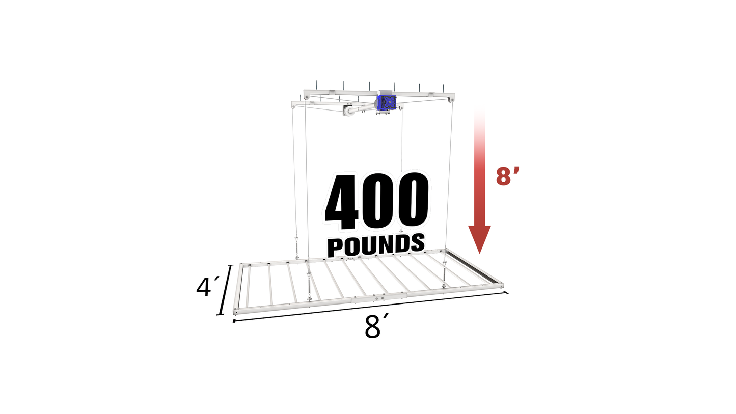 4’X8′ E-Z Lift - 8' Drop