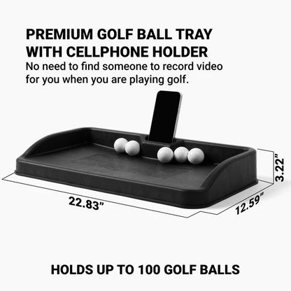 SKYTRAF Ball Tray with Cell Phone Holder