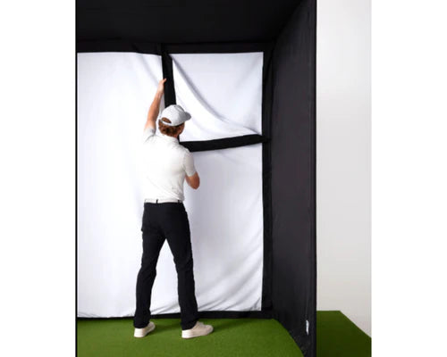 SKYTRAK Golf Simulator Enclosure - Professional High Impact Home Studio Bay