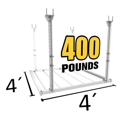 Heavy - Duty 4'X4' Stationary - 20"-40" drop