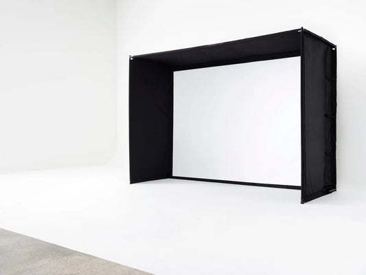 SKYTRAK Golf Simulator Enclosure - Professional High Impact Home Studio Bay